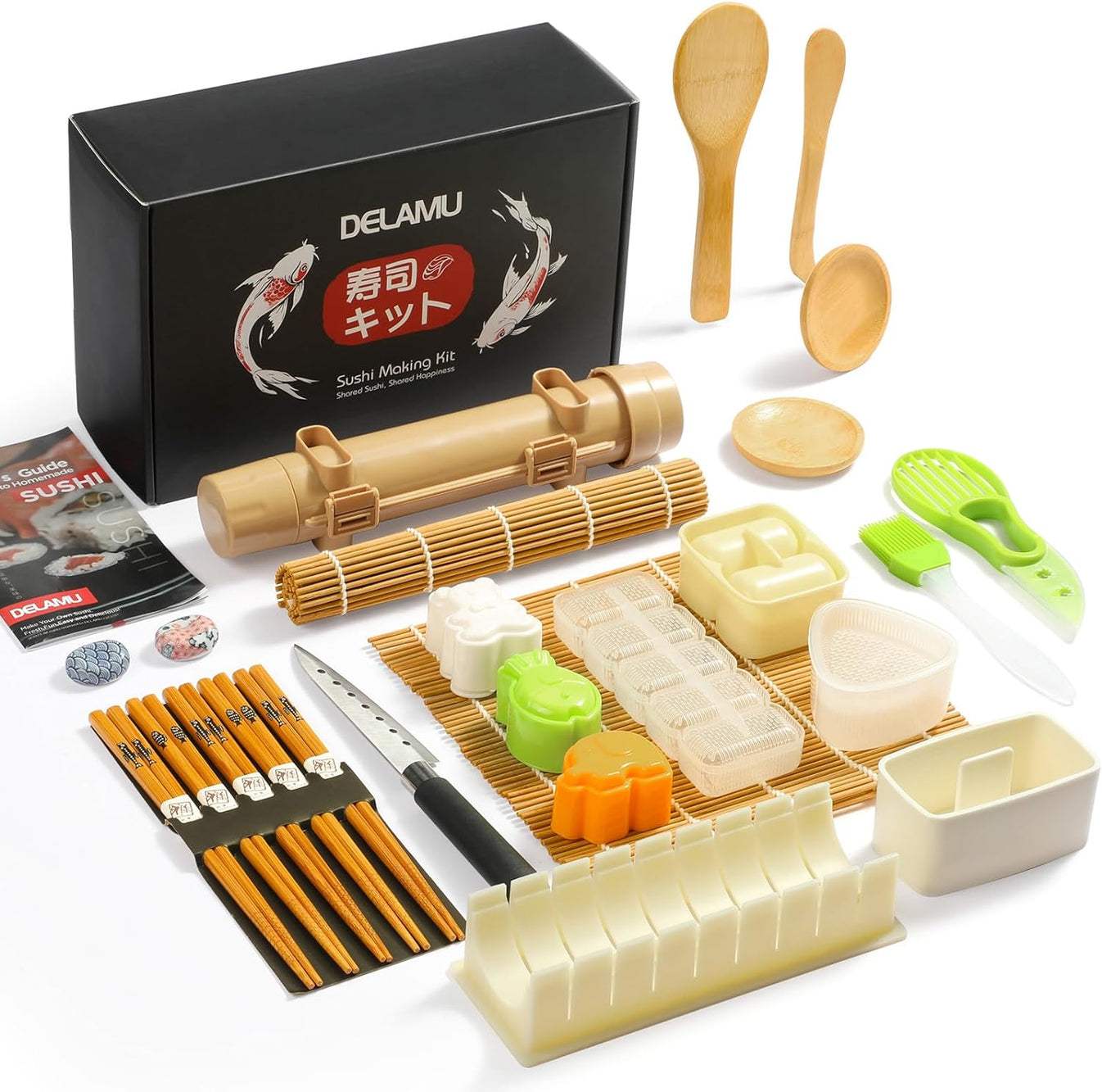 Sushi Making Kit 27 in 1 – DELAMU