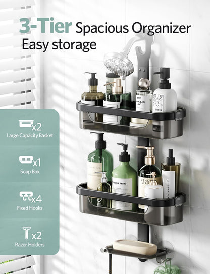 LAMU Shower Hanging Organizer