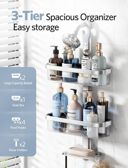 LAMU Shower Hanging Organizer