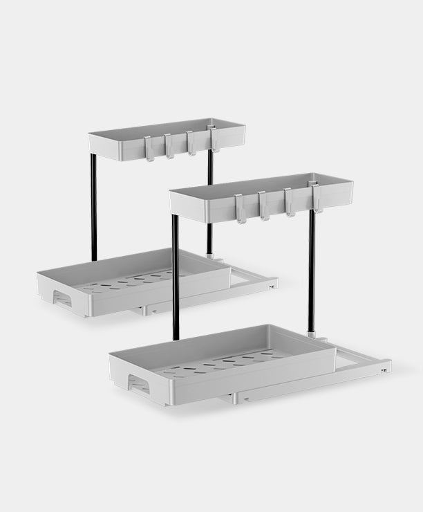 L-Shape Under Sink Organizer