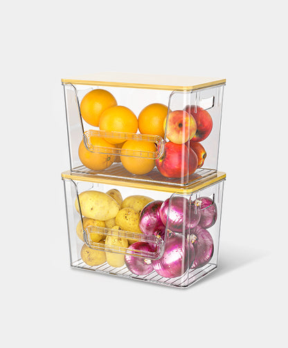 2 Set Clear Pantry Organizers