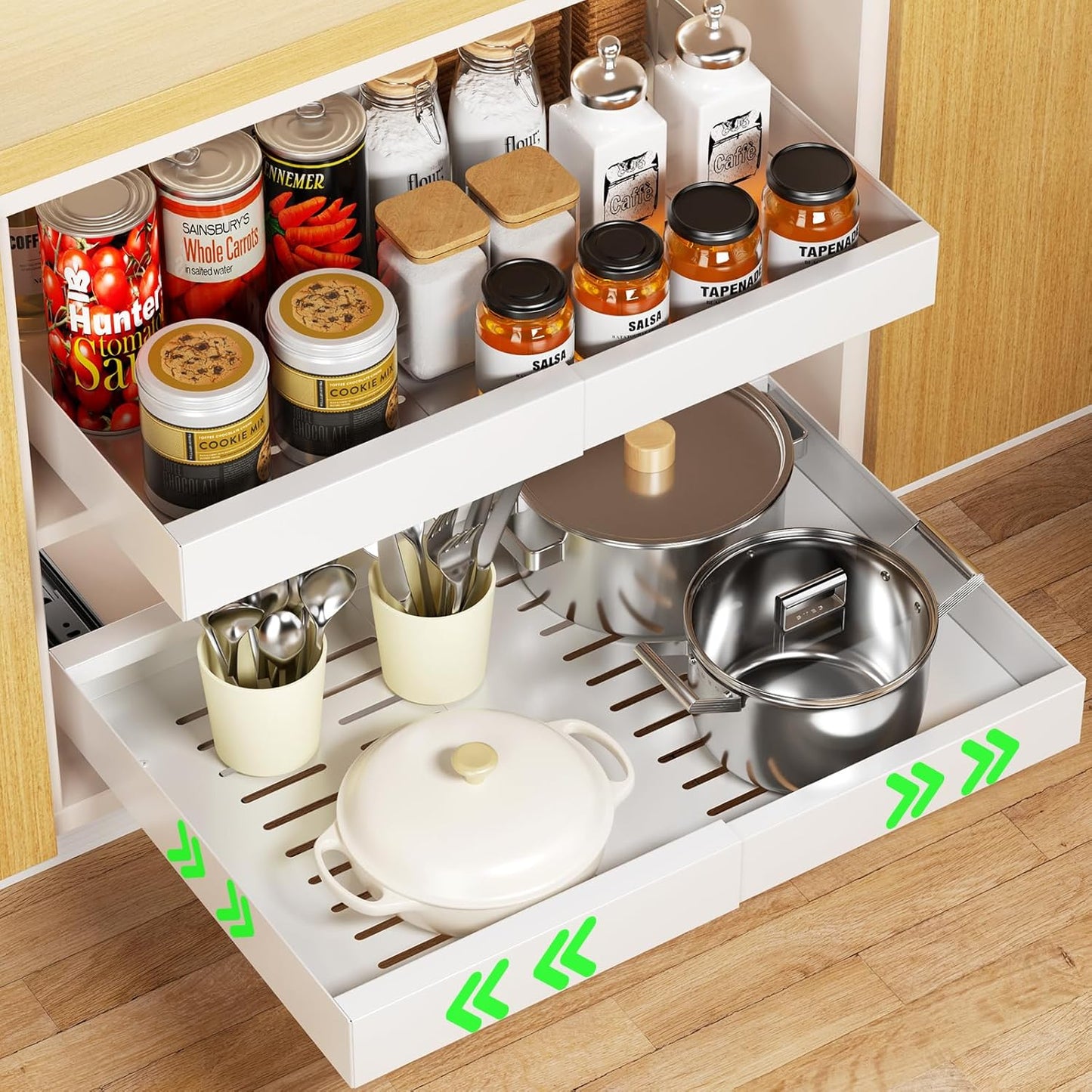 Expandable Pull Out Drawers