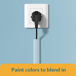 Paintable Option to Cover Cords or Cables (damage free) - Porch Daydreamer