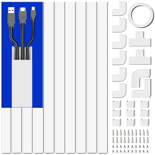 DELAMU 157in Cable Cover Channel